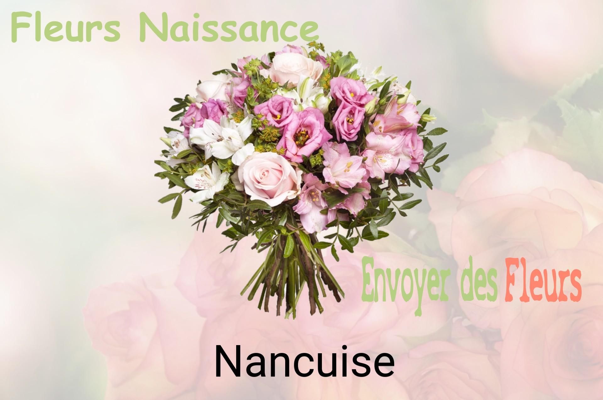 Bouquet de fleurs de naissance livré à Nancuise